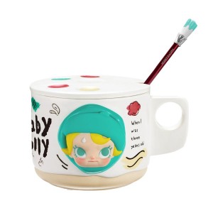 POP MART Baby When I Was Three Series Mug Cup with Cover Molly | 861753-BLE