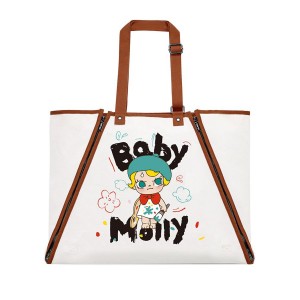 POP MART Baby When I Was Three Series Tote Bag/Apron Molly | 253906-VZO