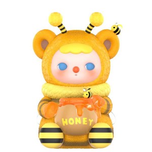 POP MART Honey Bear Baby 100% Figurine Pucky | 025739-ZGN