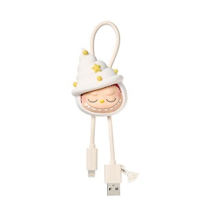 POP MART LABUBU Drunk in Sea Series Phone Cable Blind Box The Monsters | 018672-UVB