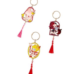 POP MART Loong Presents the Treasure Series Pendant Keychain Blind Box Skullpanda | 069284-DJV