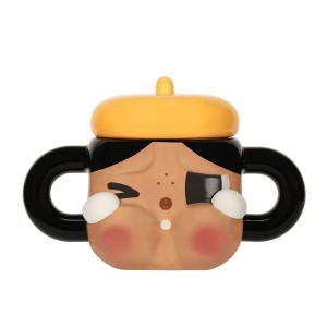 POP MART Sad Club Series - Mug Cup with Cover Crybaby | 386597-KGV