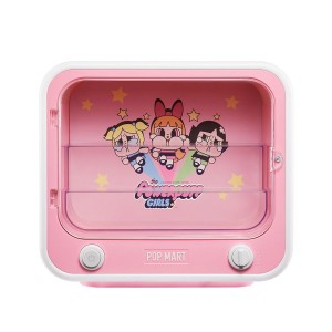 POP MART TV Set Luminous Display Box Container - × The Powerpu Molly | 702861-PSF