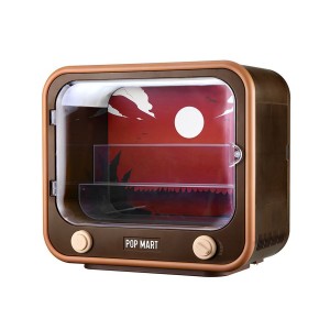 POP MART TV Set Luminous Display Box Container - No One's Gonna Dimoo | 826730-FAG