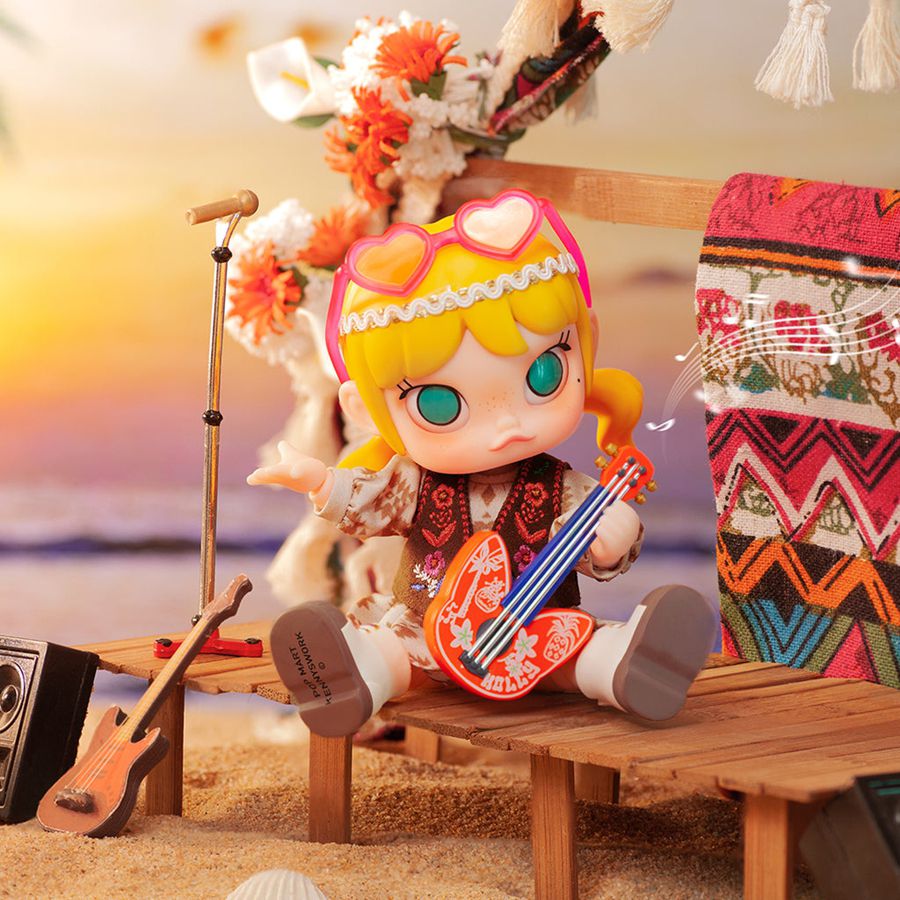 POP MART Beach Music Festival BJD Action Figure Molly | 569072-WRC