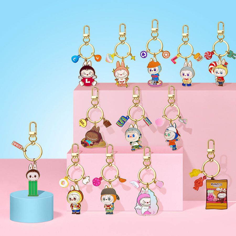 POP MART Candy Series Pendant Keychain Blind Box The Monsters | 721594-TFV