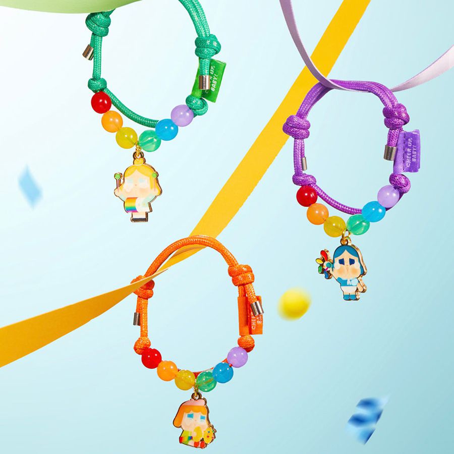 POP MART Cheer Up, Baby! Series Bracelet Blind Box Crybaby | 650819-BFR