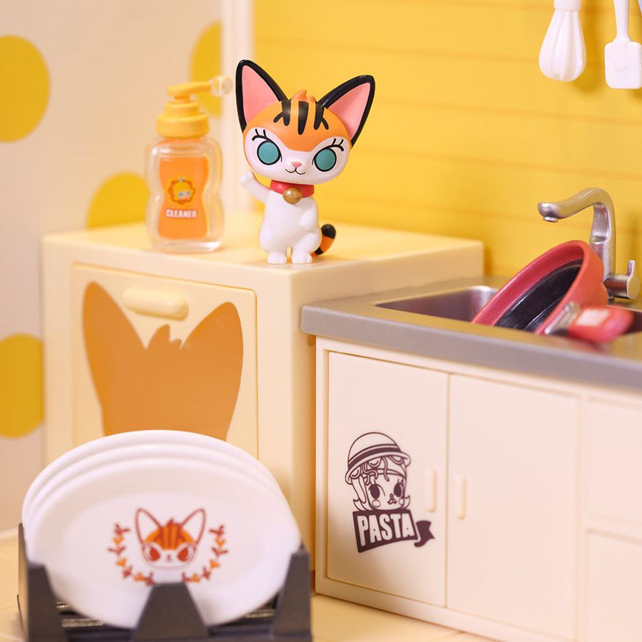 POP MART Cooking Series Prop Blind Box Molly | 916452-MAO