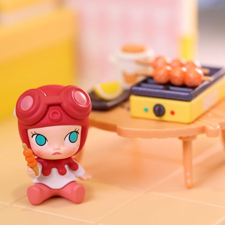 POP MART Cooking Series Prop Blind Box Molly | 916452-MAO