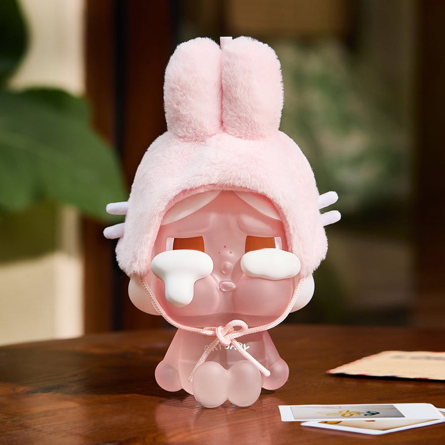 POP MART Crying Again Series - Plush Straw Cup Crybaby | 356194-NEZ