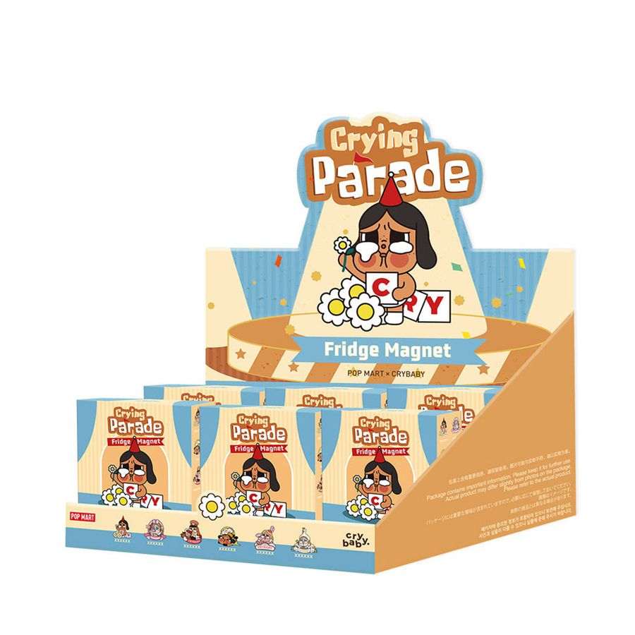 POP MART Crying Parade Series Fridge Magnet Blind Box Crybaby | 065371-QSF