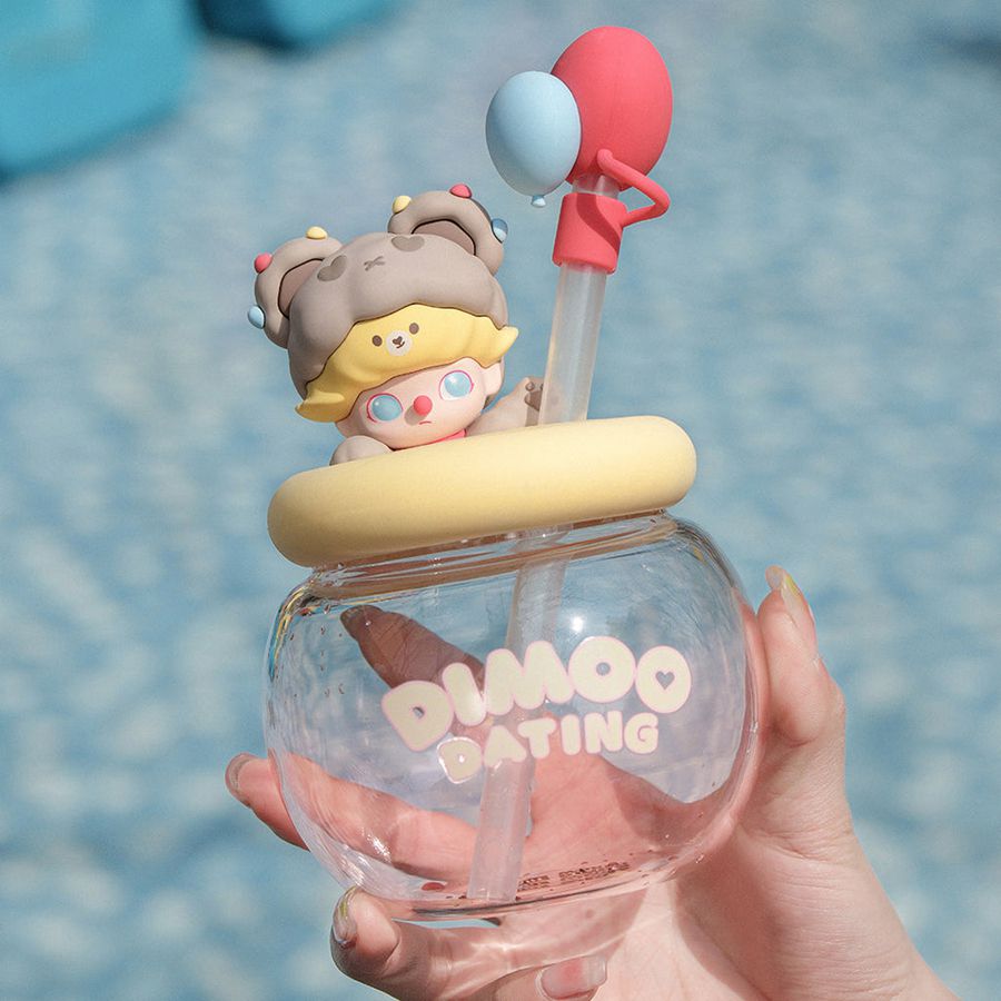 POP MART Dating Series Straw Cup Dimoo | 345972-KLV