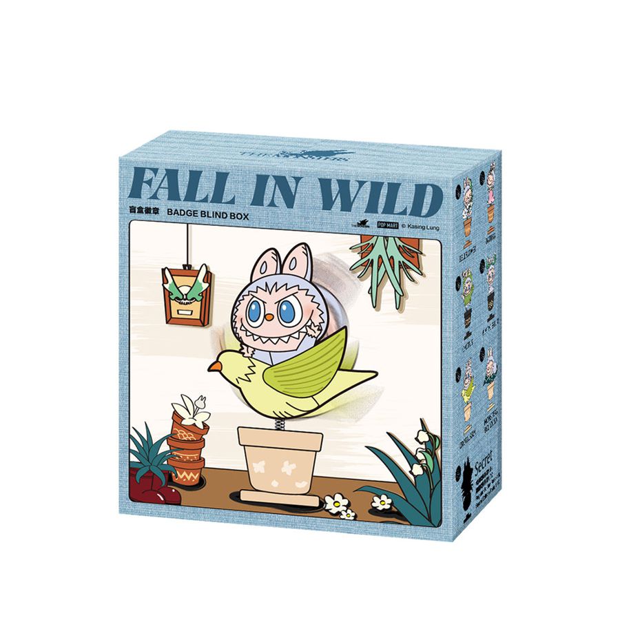 POP MART Fall in Wild Enamel Pin Badge/Fridge Magnet Blin The Monsters | 624957-SYV