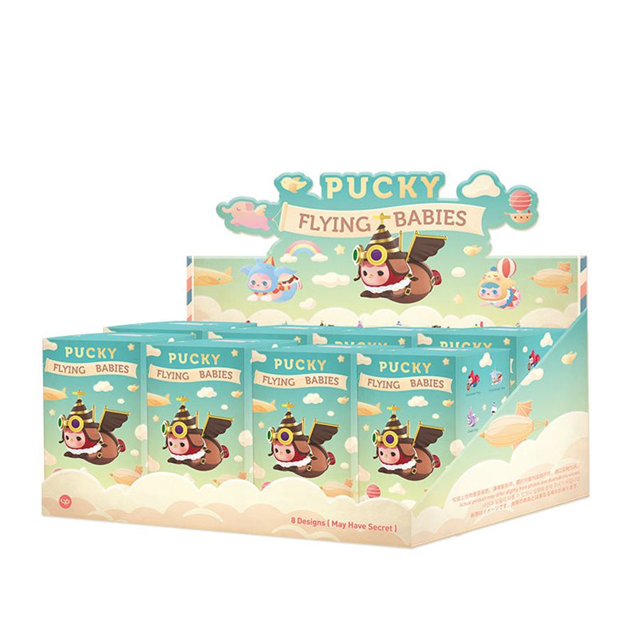 POP MART Flying Babies Series Blind Box Pucky | 543097-HUV