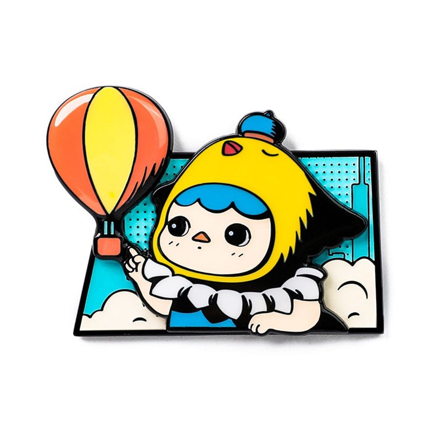 POP MART Flying Babies Series Enamel Pin Badge Blind Box Pucky | 158473-QRB