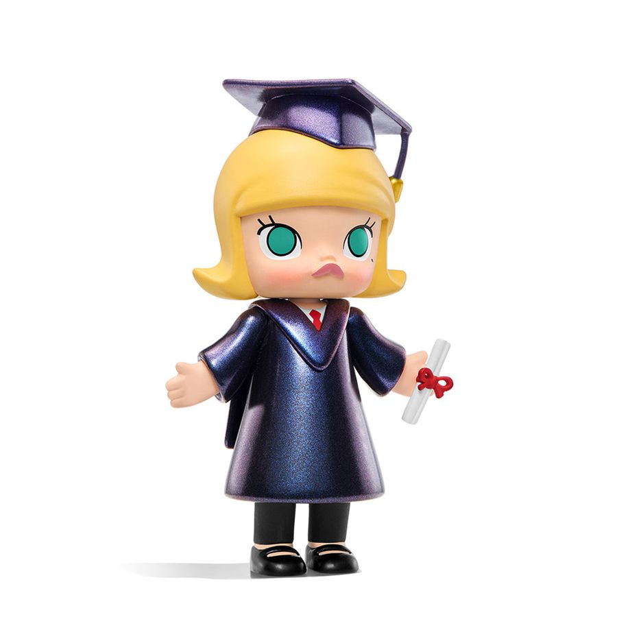 POP MART Happy Graduation 100% Figurine Molly | 981347-YRJ