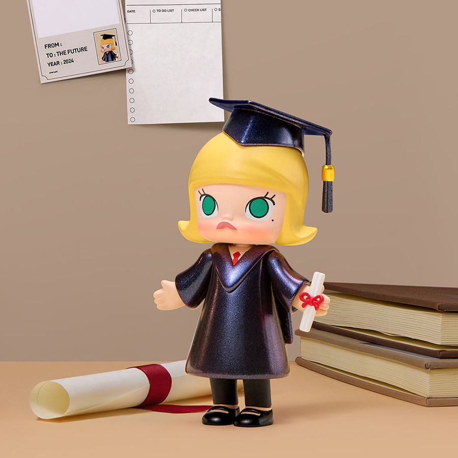 POP MART Happy Graduation 100% Figurine Molly | 981347-YRJ