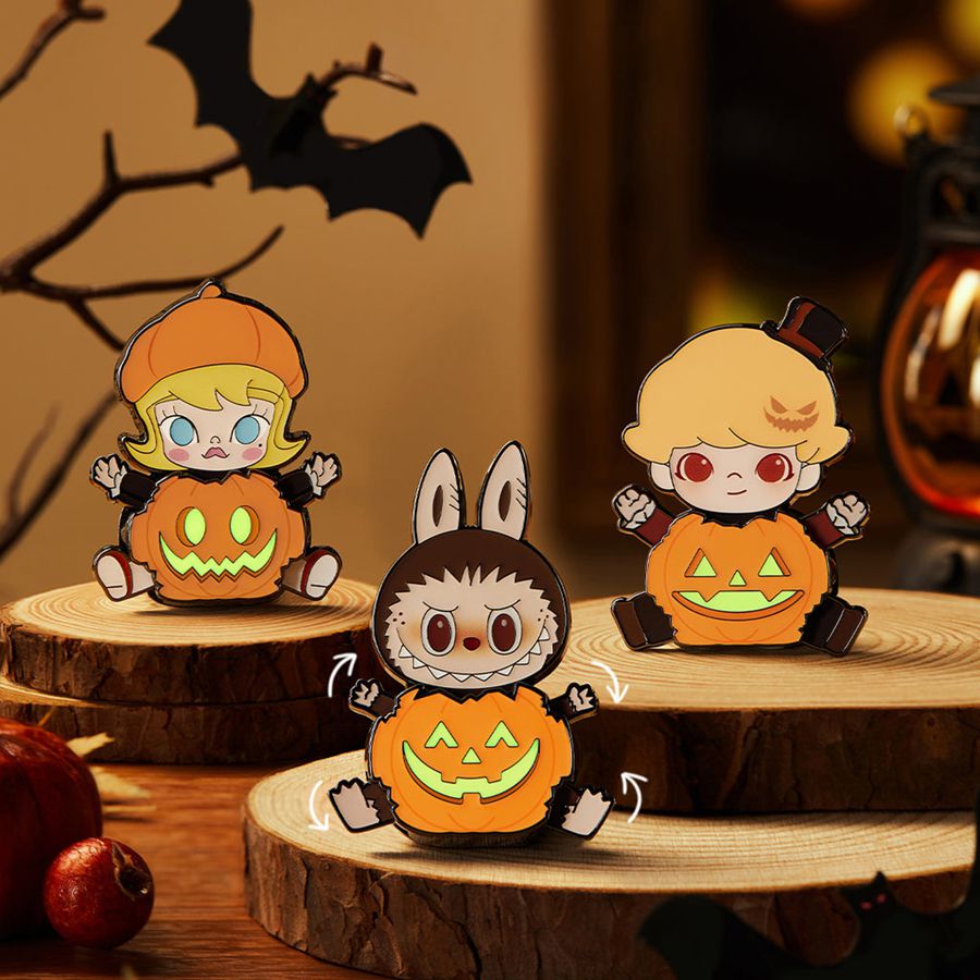 POP MART Happy Halloween Party Series- MOLLY/DIMOO/LABUBU Pumpkin Frid Molly | 248356-EXC