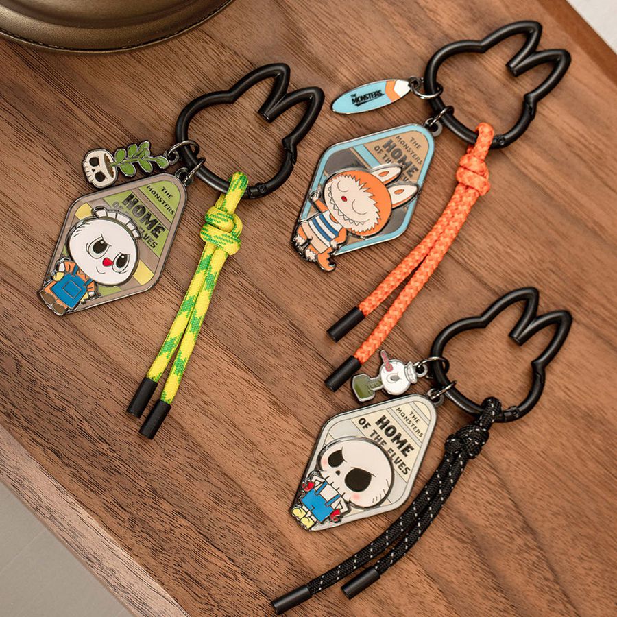 POP MART Home of the Elves Series Pendant Keychain Blind The Monsters | 576324-UQC