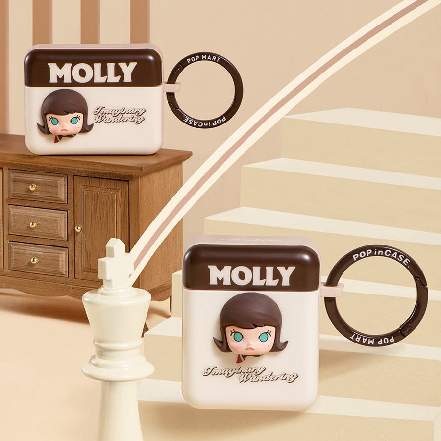 POP MART Imaginary Wandering Series AirPods/AirPods Pro Case Molly | 836740-OBW