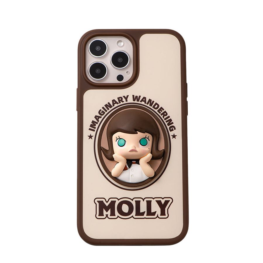 POP MART Imaginary Wandering Series Phone Case for iPhone 14 Pro Molly | 354706-RGJ