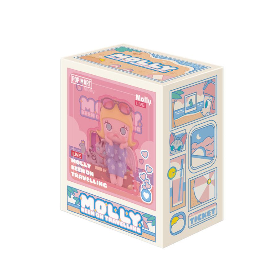 POP MART Keen On Travelling 100% Figurine Molly | 897023-SFE