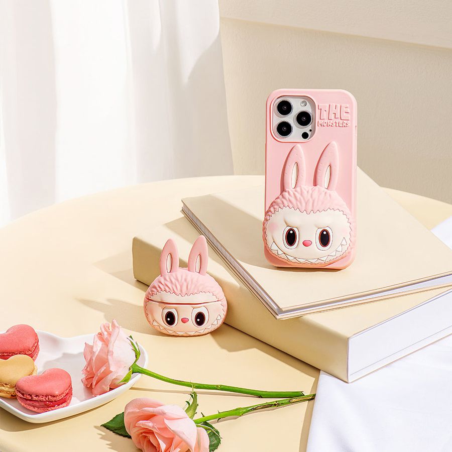 POP MART LABUBU AirPods Pro Case - Pink The Monsters | 349026-KQH