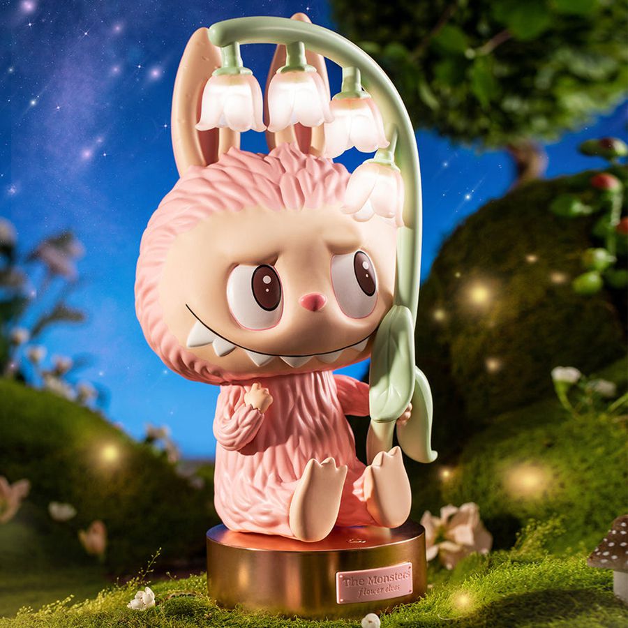 POP MART LABUBU Flower Elves Lamp - Unending Love The Monsters | 568473-JHQ