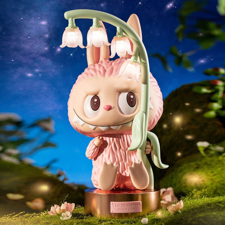 POP MART LABUBU Flower Elves Lamp - Unending Love The Monsters | 568473-JHQ