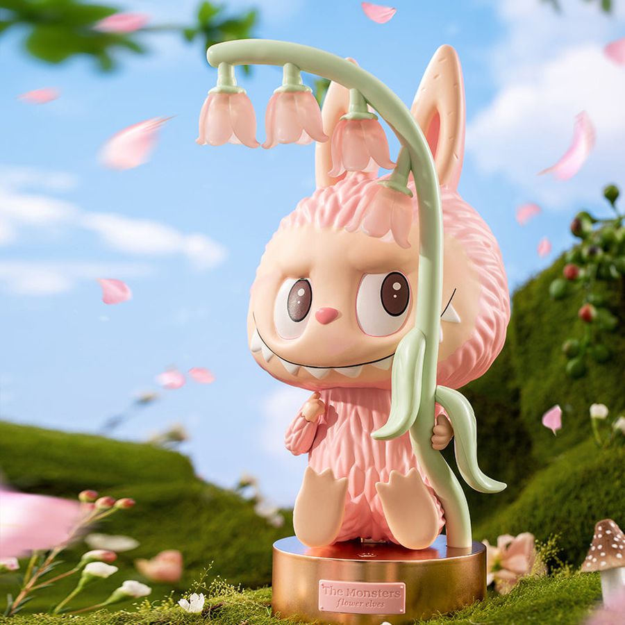 POP MART LABUBU Flower Elves Lamp - Unending Love The Monsters | 568473-JHQ