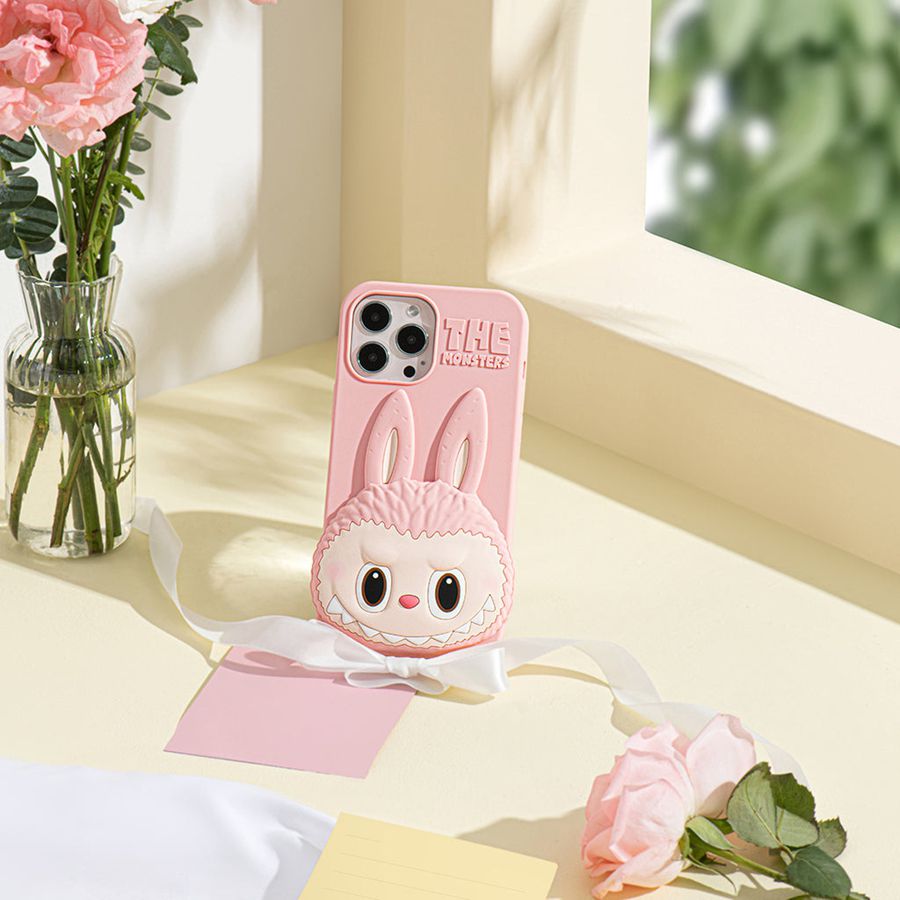 POP MART LABUBU iPhone Case - Pink The Monsters | 945801-KWN