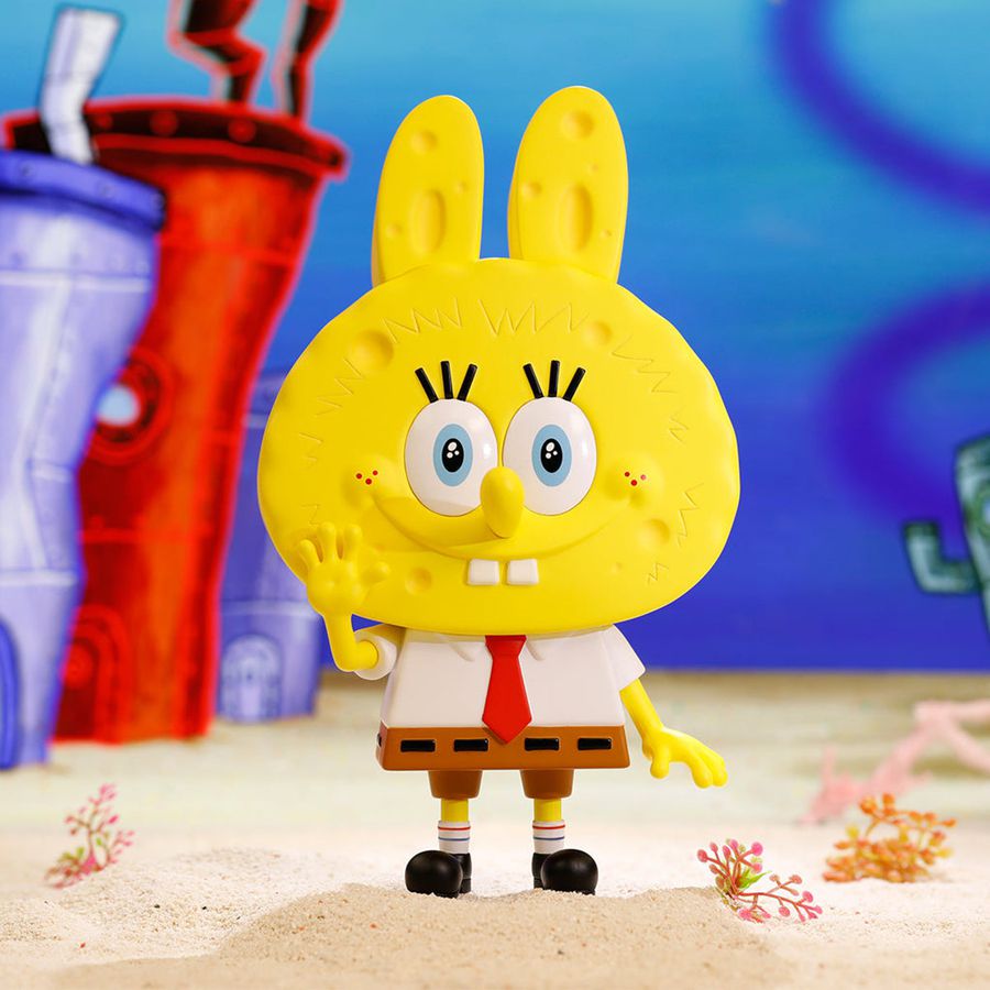 POP MART LABUBU x SpongeBob 200% Figurine The Monsters | 180592-XVR