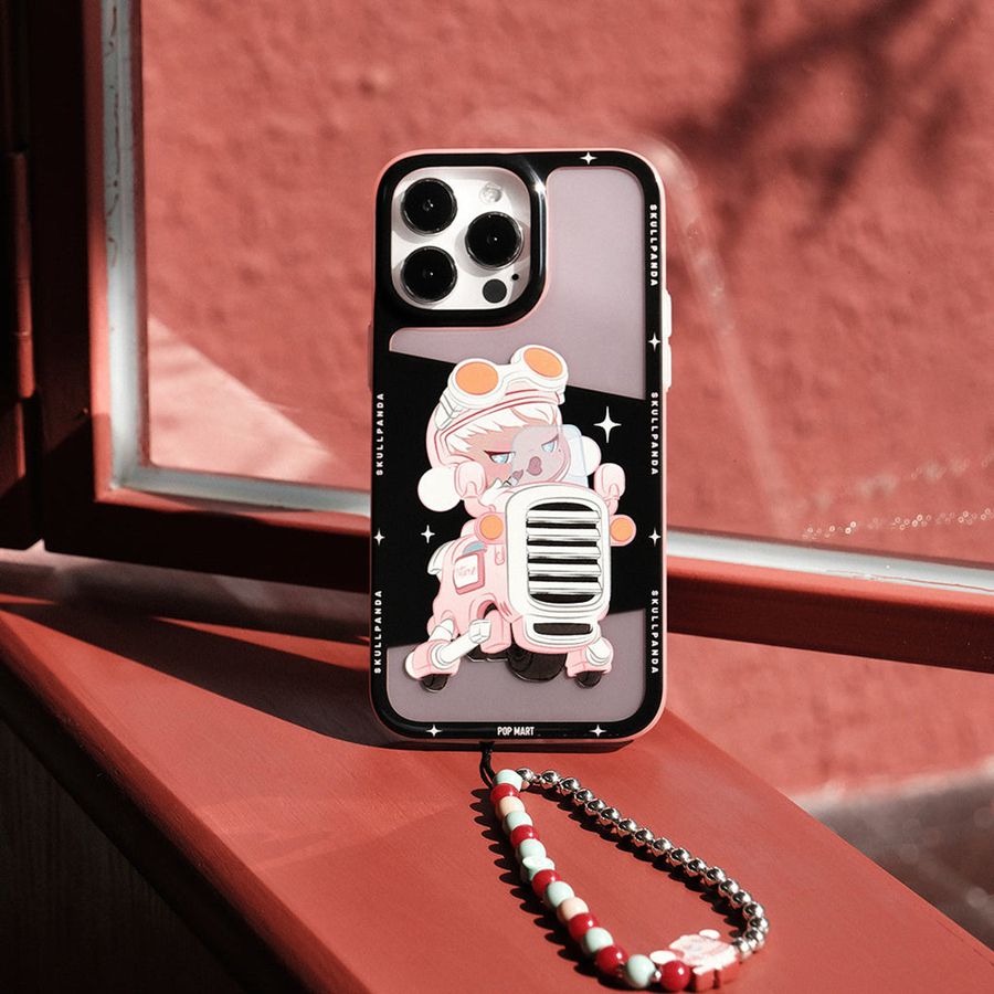 POP MART Laid Back Tomorrow Series Phone Case for iPhone 14 Skullpanda | 815273-NKW