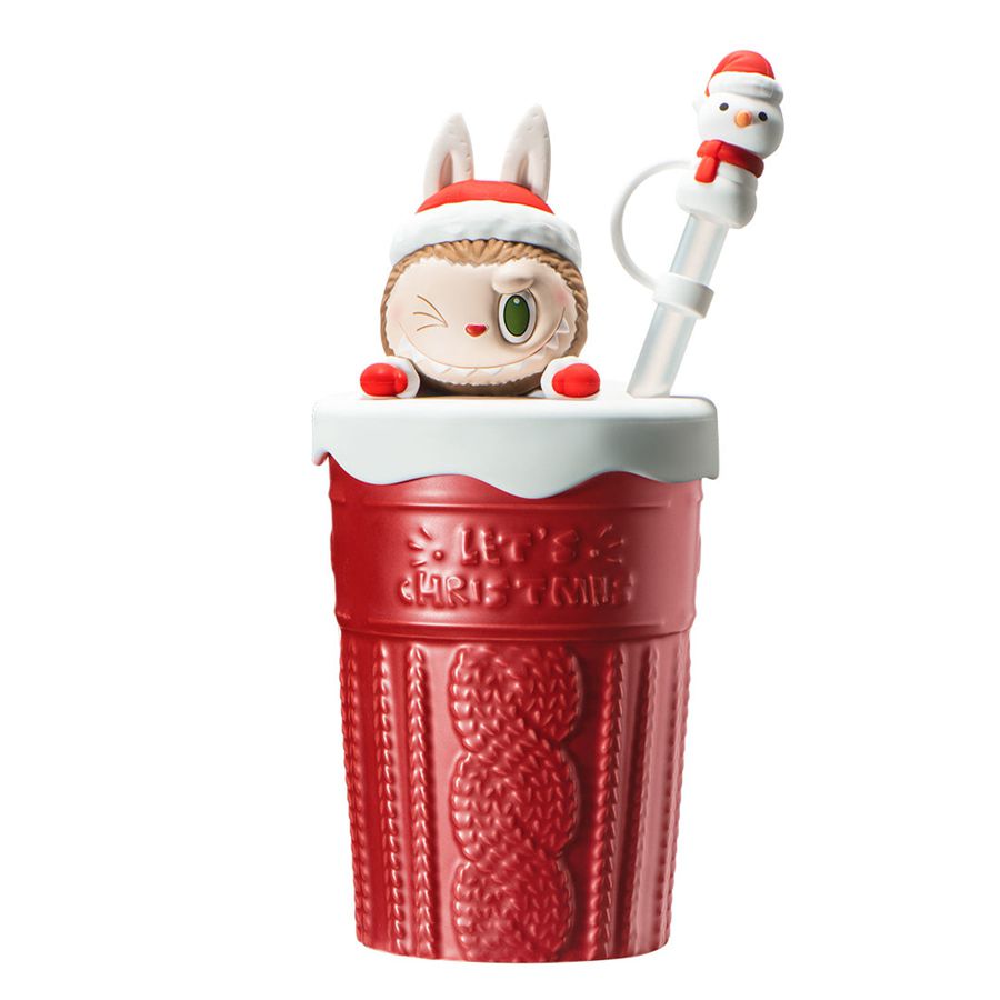 POP MART Let\'s Christmas Series Straw Cup The Monsters | 261789-HIP