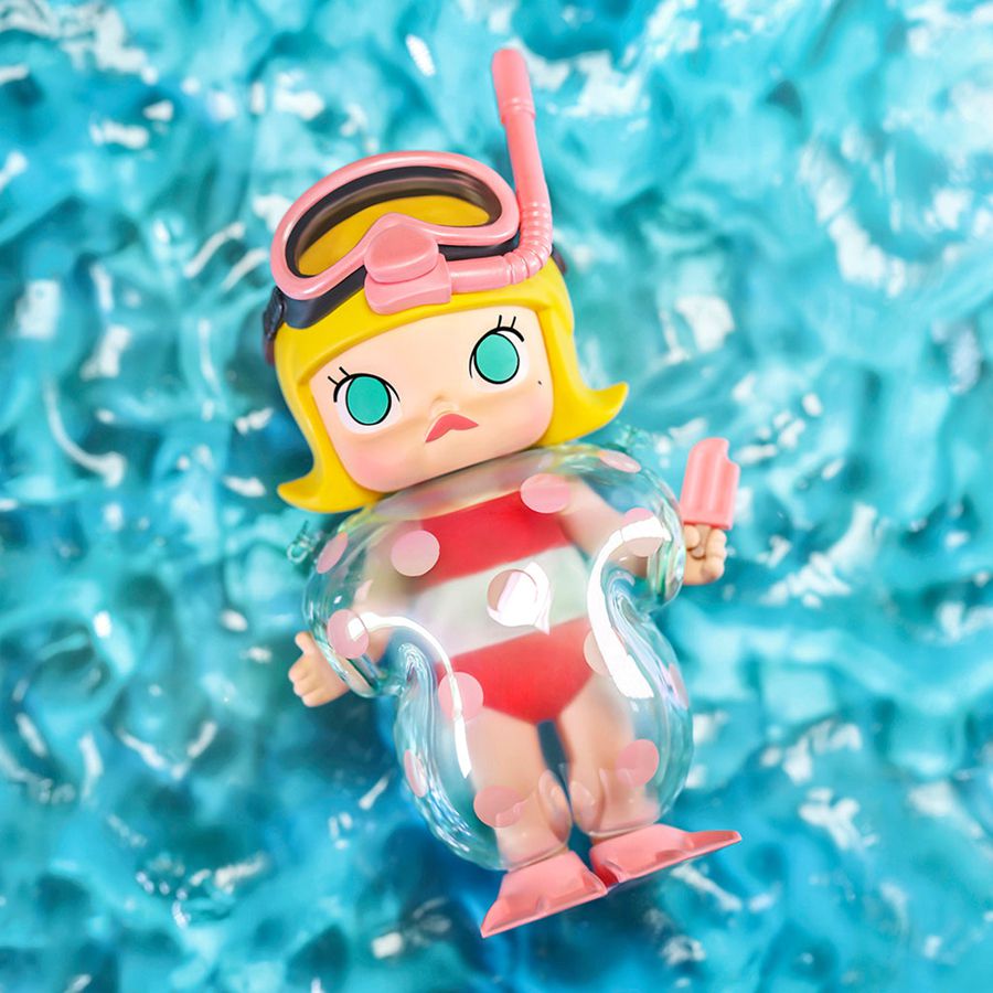 POP MART Let's Go Diving 100% Figurine Molly | 528769-IKJ