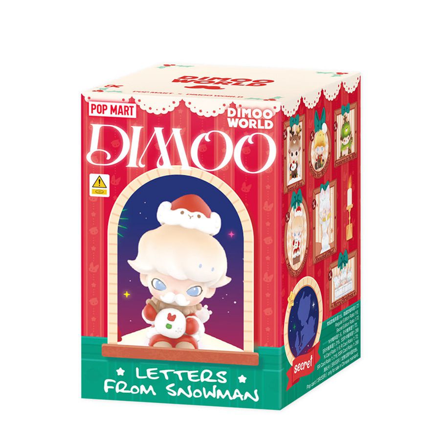 POP MART Letters from Snowman Series Blind Box Dimoo | 580327-TQU