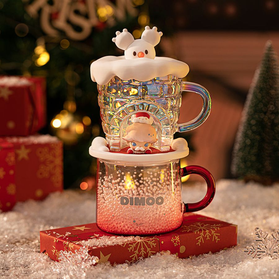 POP MART Letters from Snowman Series - Stackable Cup Set Dimoo | 359260-HNT