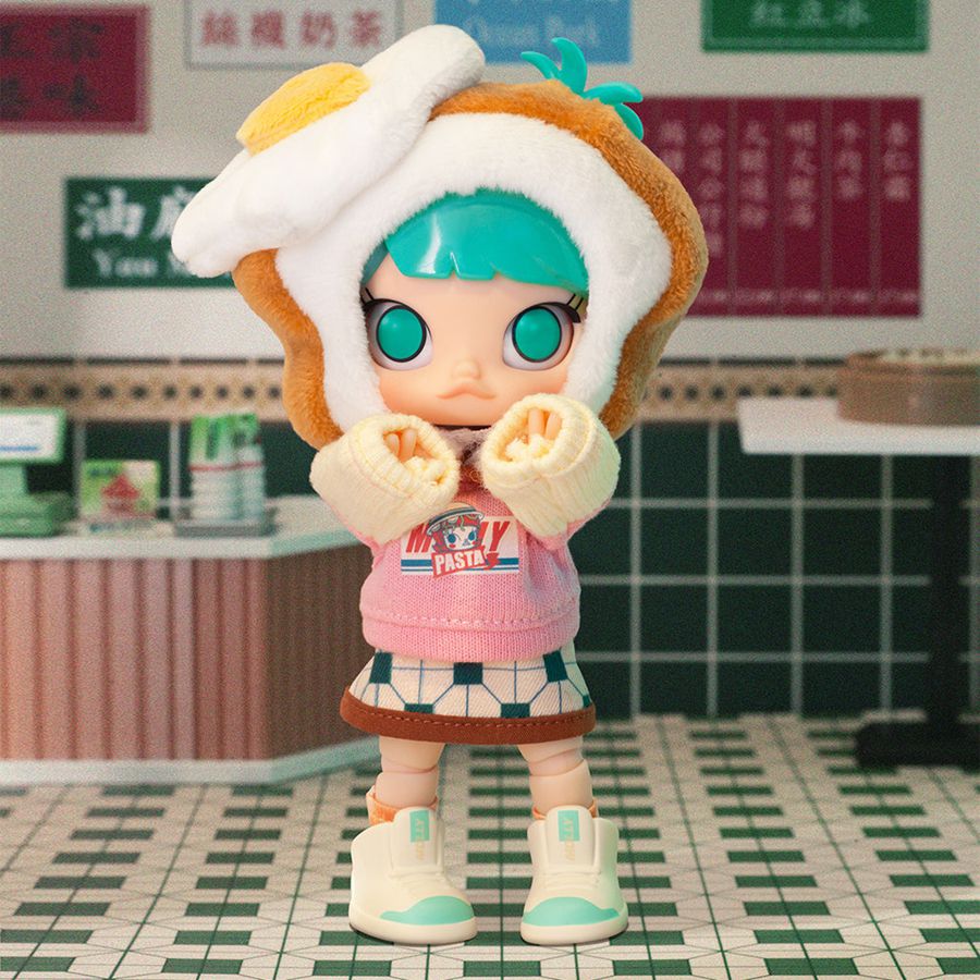 POP MART Little Foodie BJD Action Figure Molly | 281406-HOX