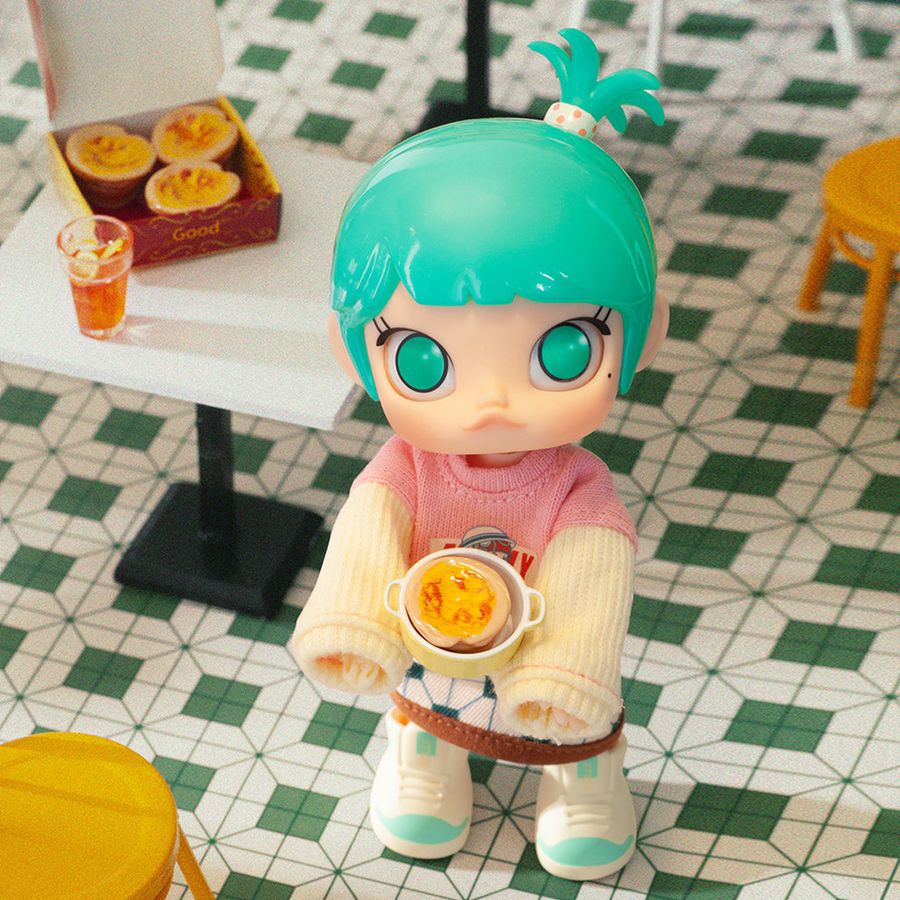 POP MART Little Foodie BJD Action Figure Molly | 281406-HOX