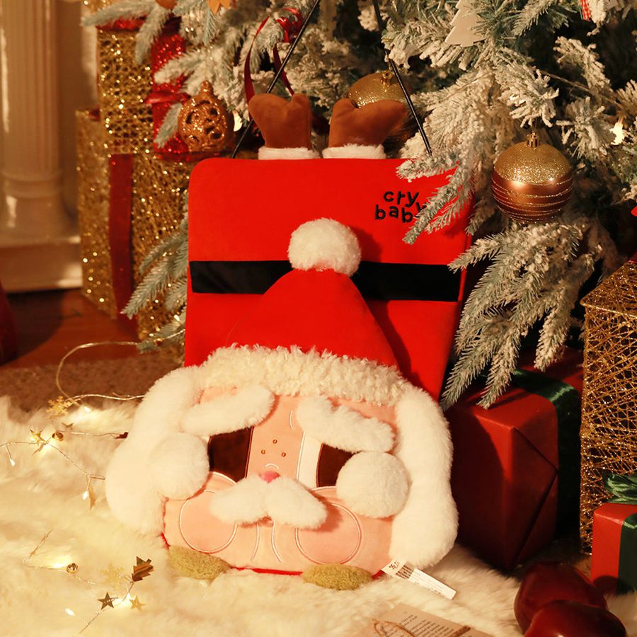 POP MART Lonely Christmas Series Plush Bag Crybaby | 793821-BPA