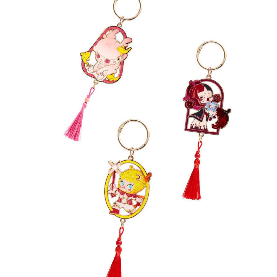 POP MART Loong Presents the Treasure Series Pendant Keychain Blind Box Molly | 174532-EON