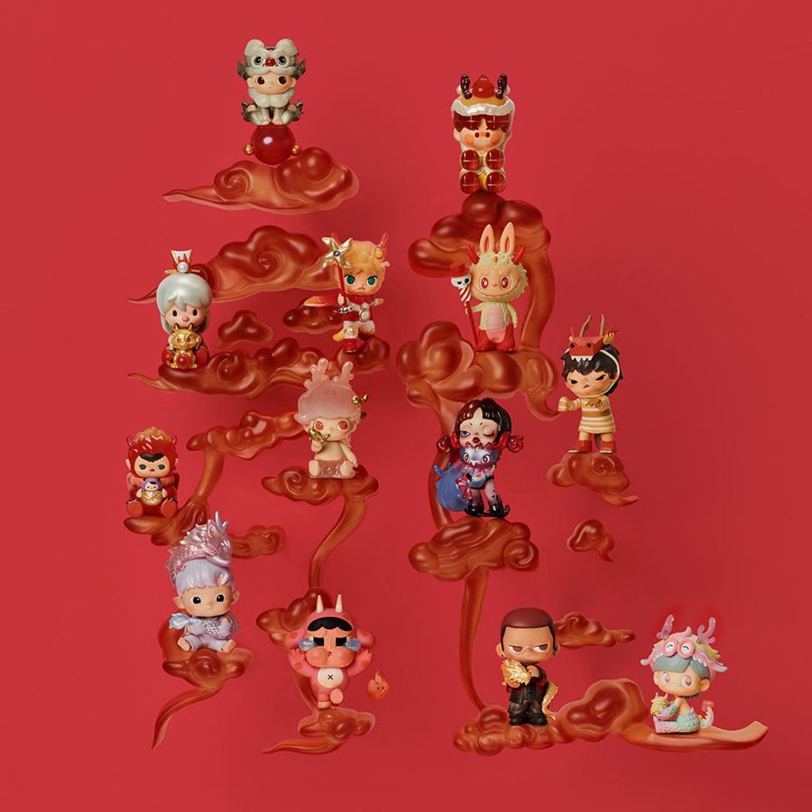 POP MART Loong Presents the Treasure Series Blind Box The Monsters | 974068-DRV