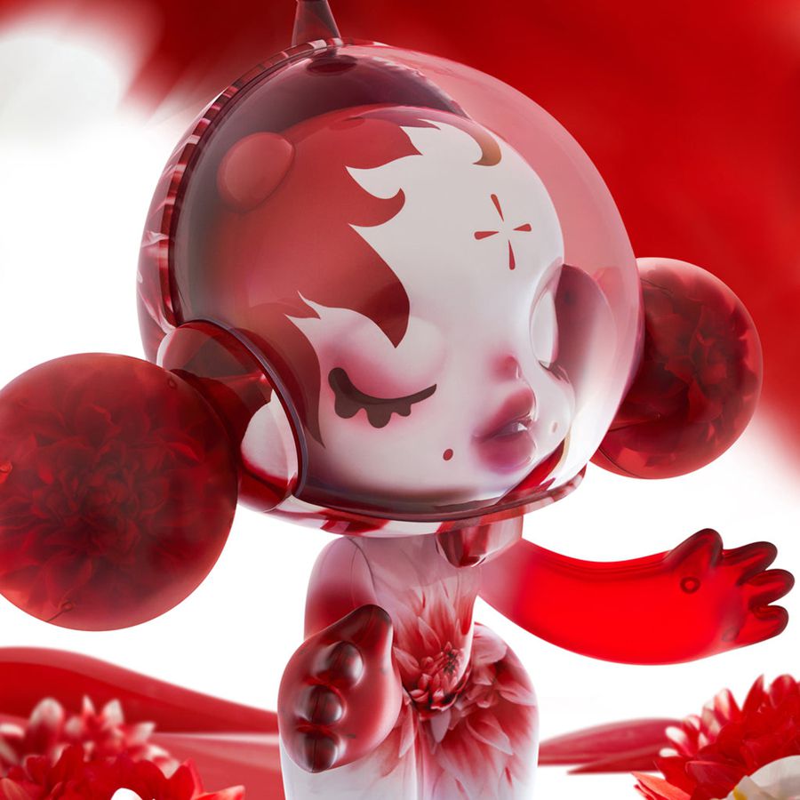 POP MART MEGA α 1000% x Mika Ninagawa Skullpanda | 802937-YZT