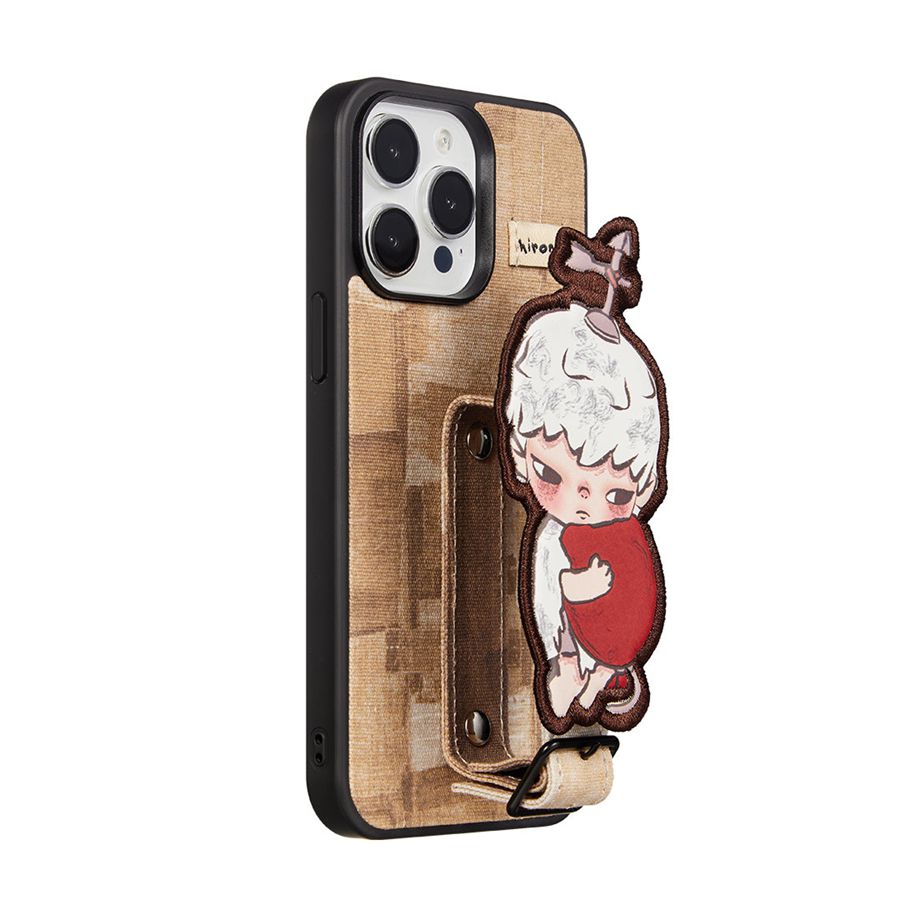 POP MART Mime Phone Case for iPhone 13/14 Pro Max Hirono | 236804-LRA