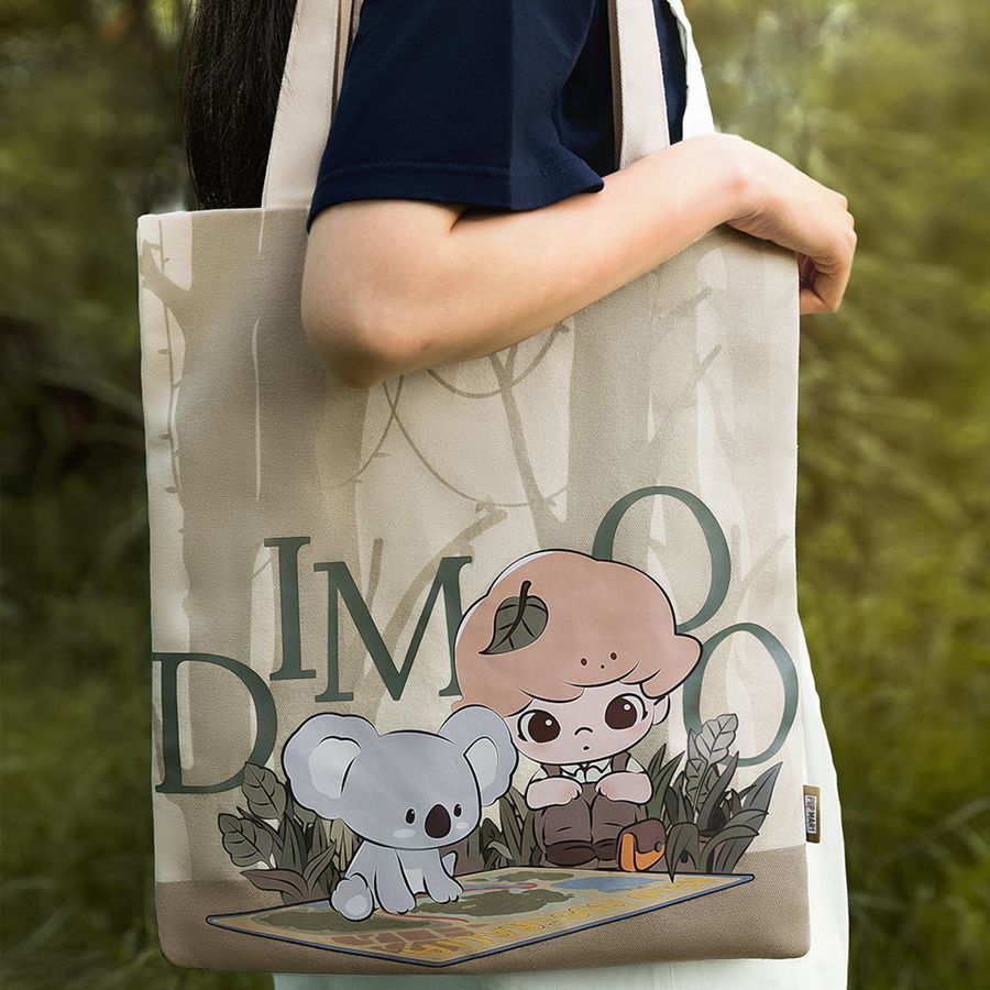 POP MART ONE DAY WITH KOALA Series Tote Bag | Australia Limited Dimoo | 150734-DLH