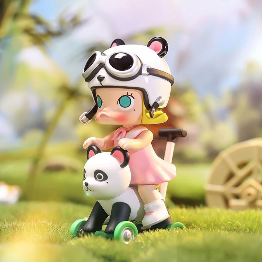 POP MART Panda 100% Figurine Molly | 986042-XQO