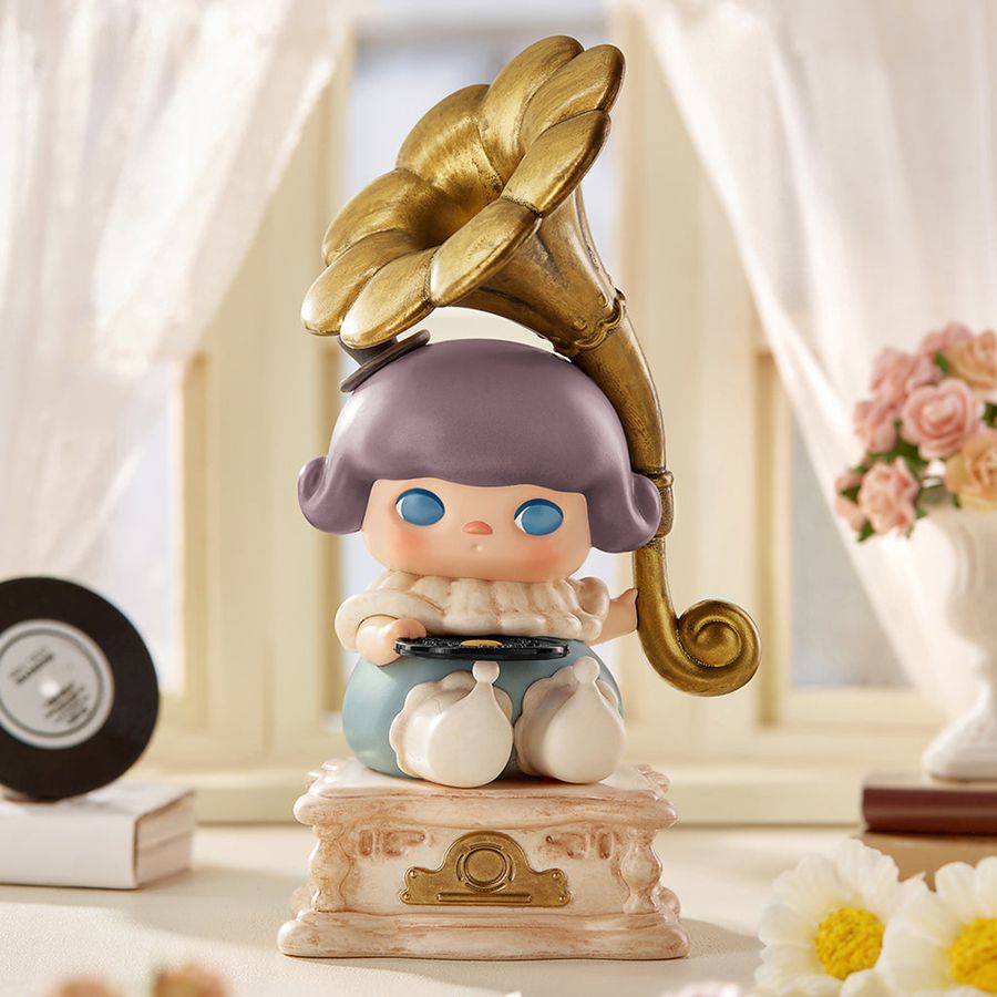 POP MART Phonograph 100% Figurine Pucky | 890637-ZLY