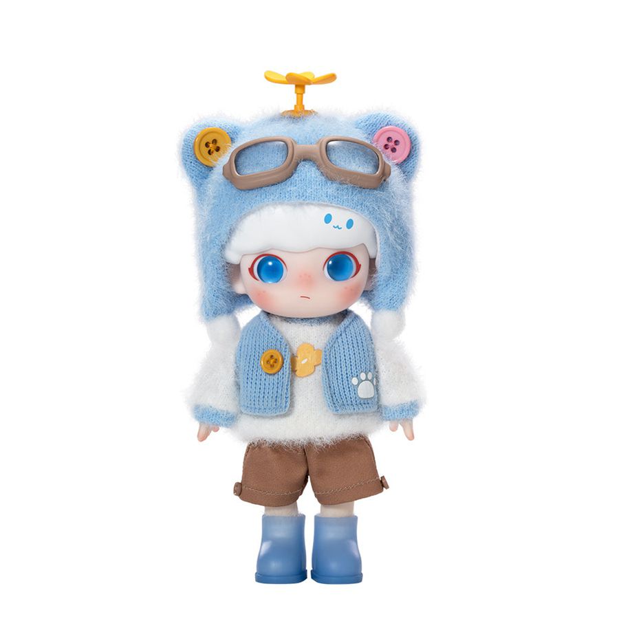 POP MART Pilot Bear BJD Action Figure Doll Dimoo | 167589-MEY