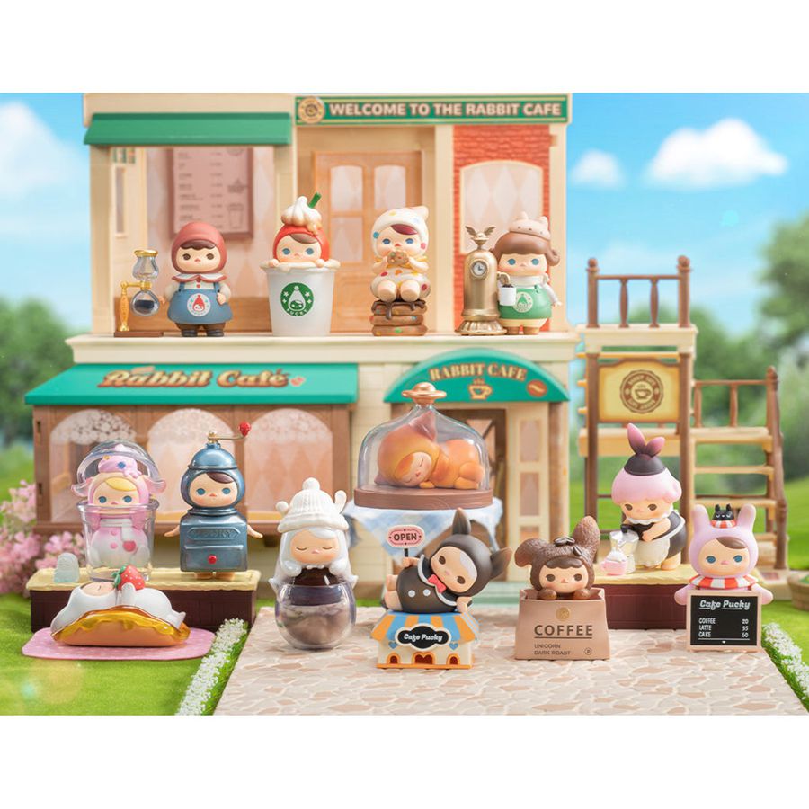 POP MART Rabbit Cafe Series Blind Box Pucky | 743259-ZIL