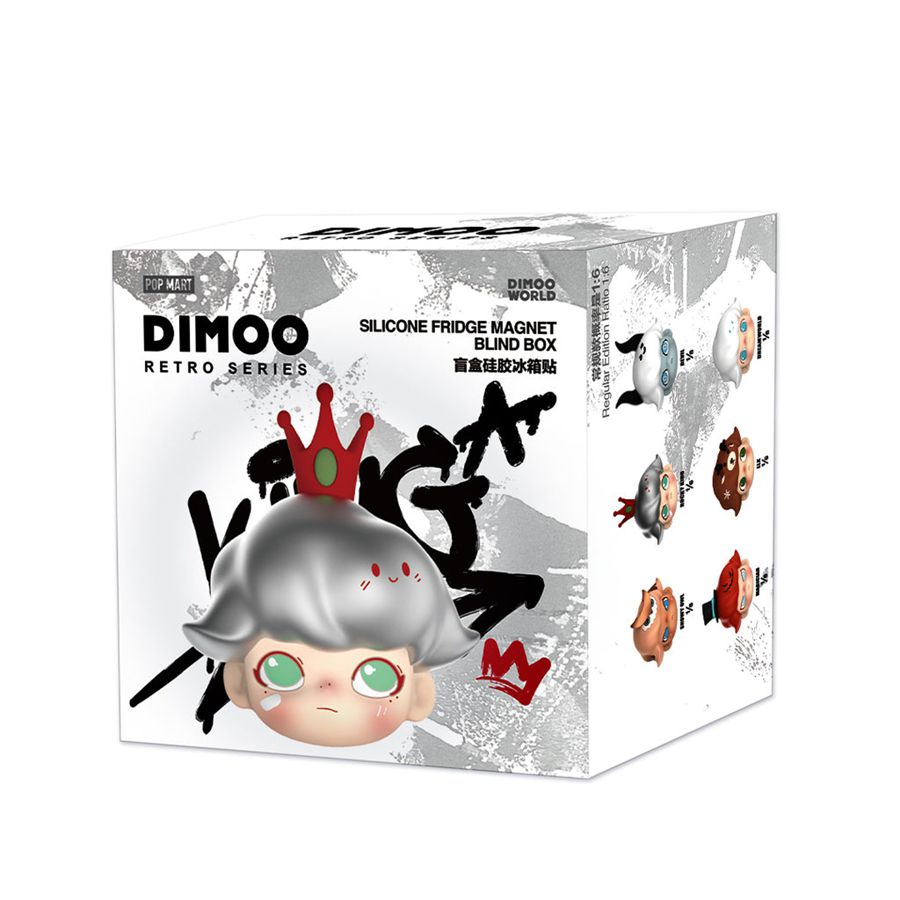 POP MART Retro Series Fridge Magnet Blind Box Dimoo | 584601-XPC